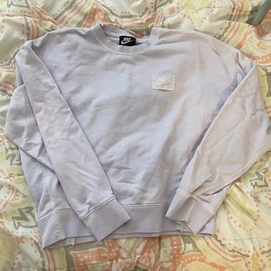 Nike Purple Stonewashed Sweater